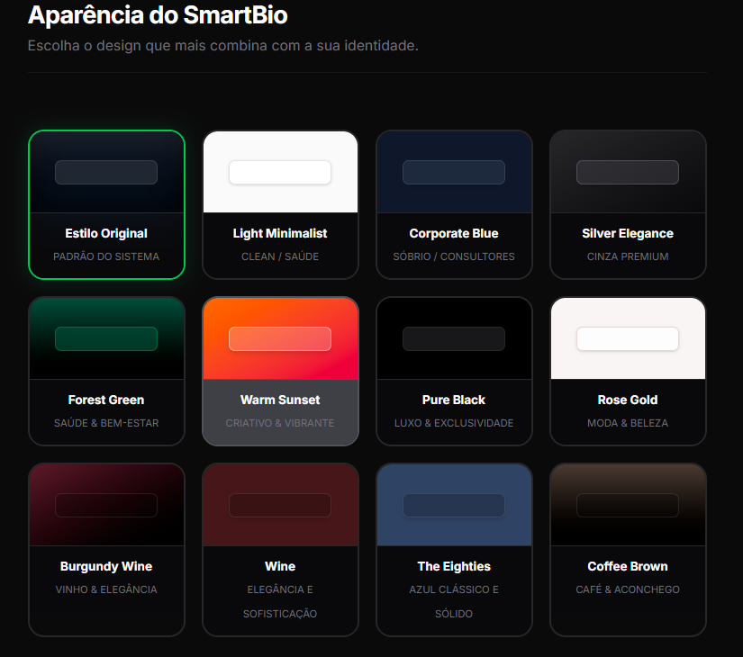 Temas SmartBio